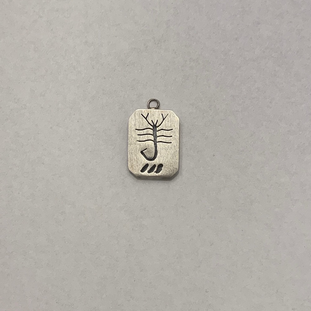 Scorpio Zodiac 925 sterling silver charm